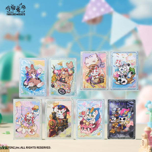 FABULOUS BEASTS Fluffy Paradise Series-Shikishi Art Board Blind Box
