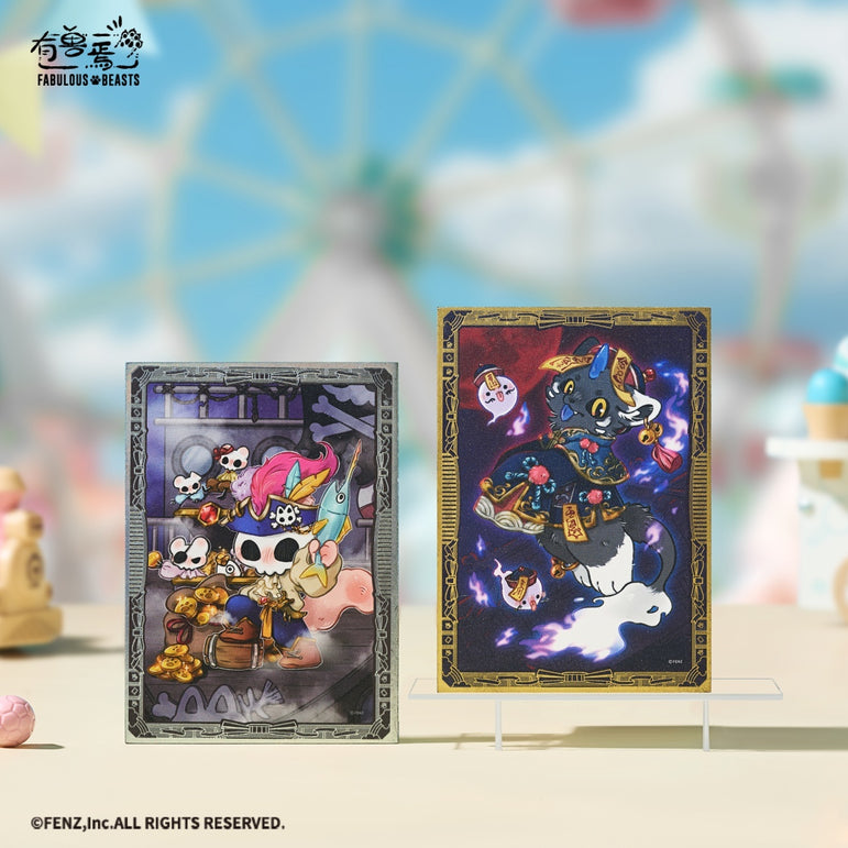 FABULOUS BEASTS Fluffy Paradise Series-Shikishi Art Board Blind Box