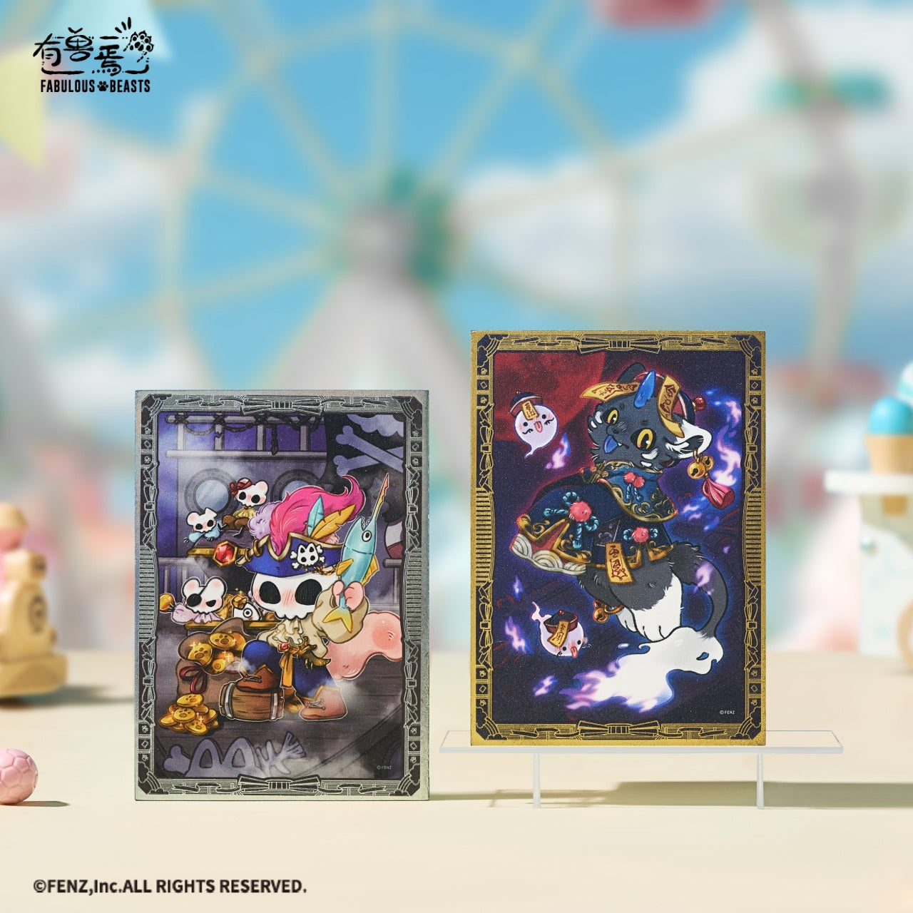 FABULOUS BEASTS Fluffy Paradise Series-Shikishi Art Board Blind Box