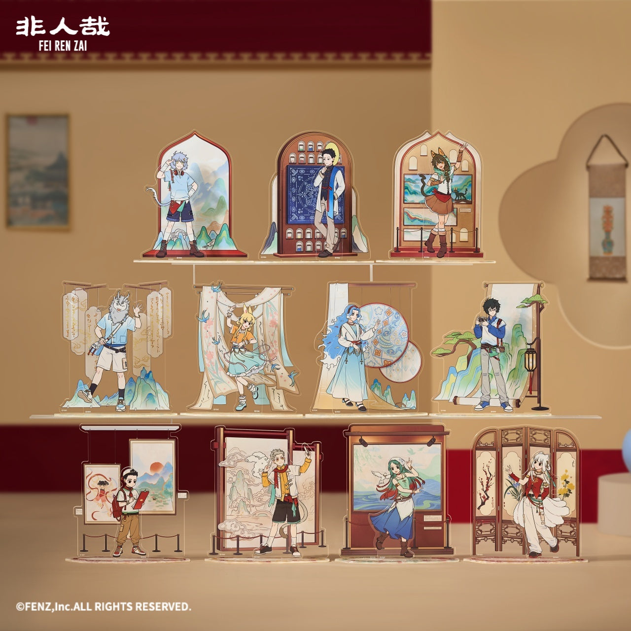 FEI REN ZAI-Fun Past Present Series- Acrylic Standee