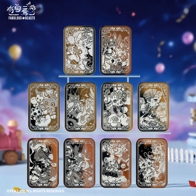 FABULOUS BEASTS  9th Anniversary Series Metal Badge Blind Box