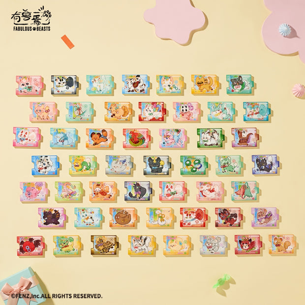 FFABULOUS BEASTS-Eight Treasure Candy-Acrylic Fridge Magnet Blind Box
