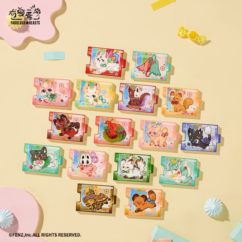 FFABULOUS BEASTS-Eight Treasure Candy-Acrylic Fridge Magnet Blind Box