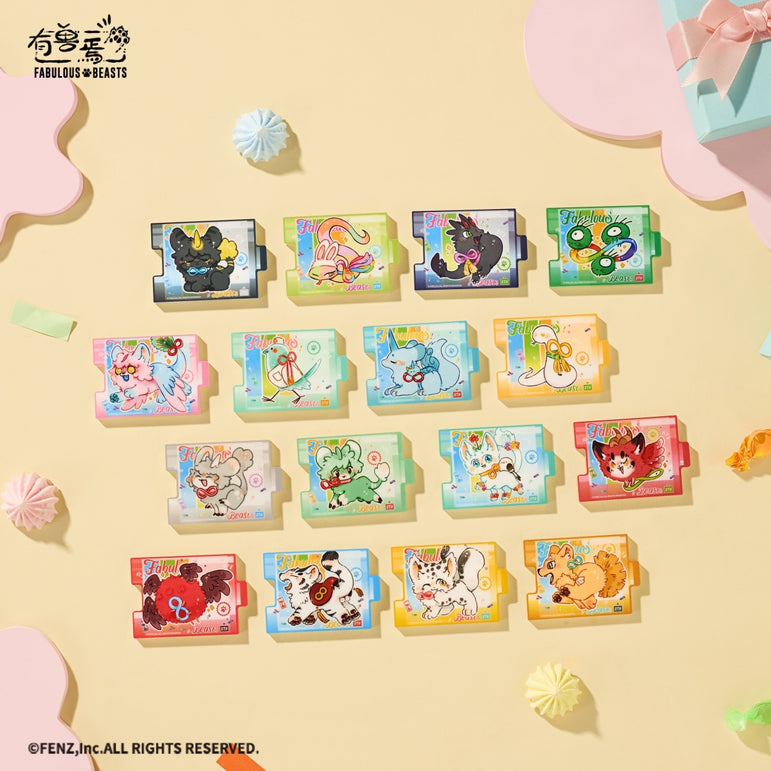 FFABULOUS BEASTS-Eight Treasure Candy-Acrylic Fridge Magnet Blind Box