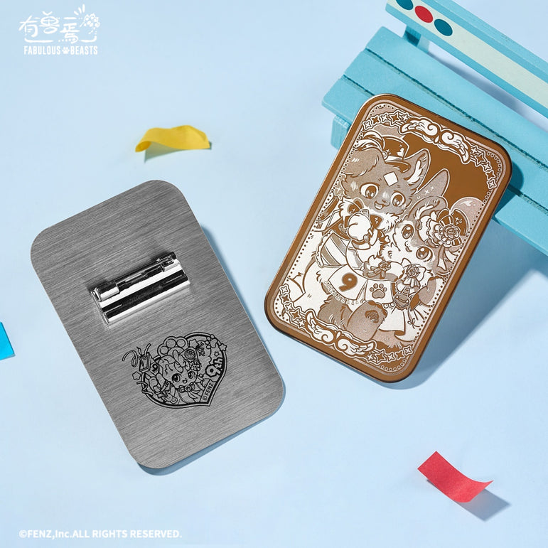 FABULOUS BEASTS  9th Anniversary Series Metal Badge Blind Box
