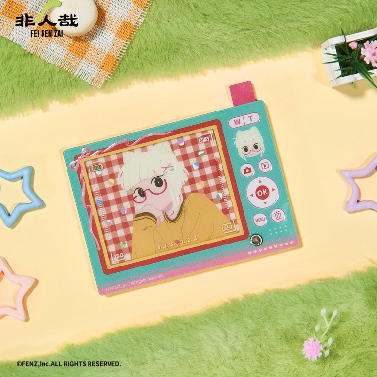 FEI REN ZAI Click Clack Camera-Shaped Acrylic Fridge Magnet Blind Box