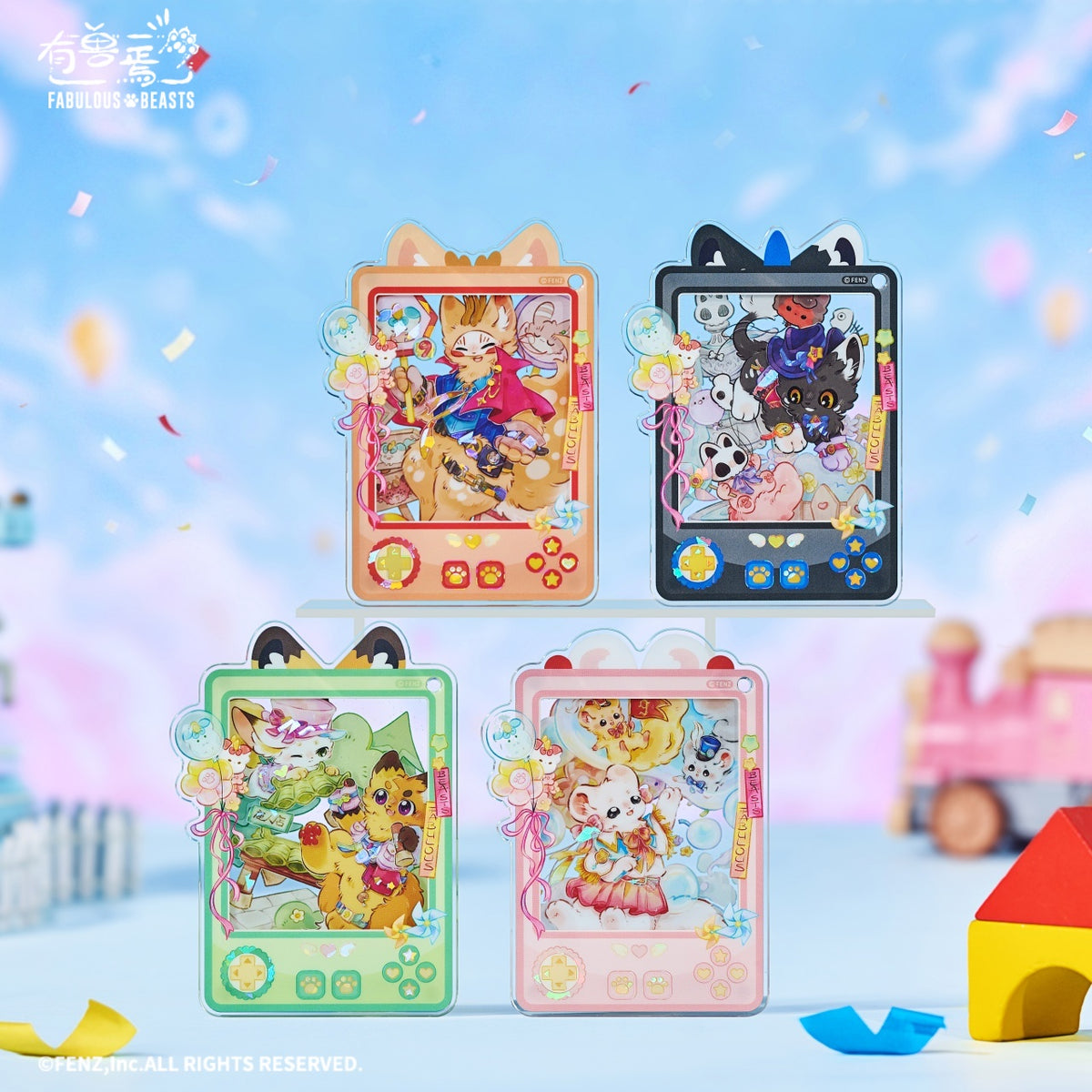 FABULOUS BEASTS  9th Anniversary Series Acrylic Fridge Magnet Blind Box