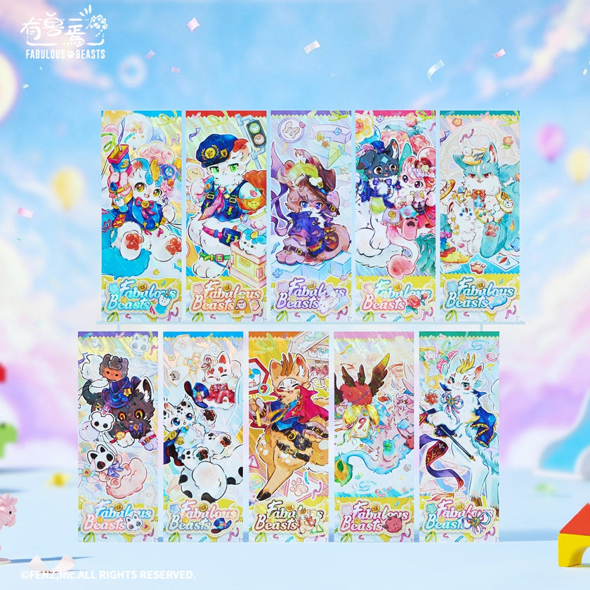 FABULOUS BEASTS 9th Anniversary Series Holographic Ticket Blind Box