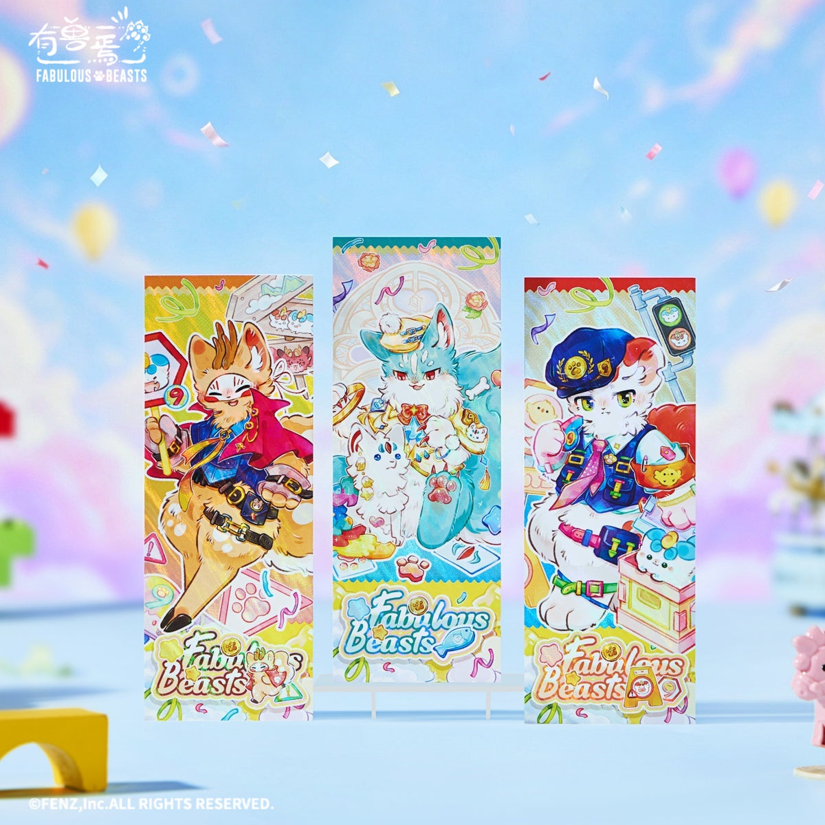 FABULOUS BEASTS 9th Anniversary Series Holographic Ticket Blind Box