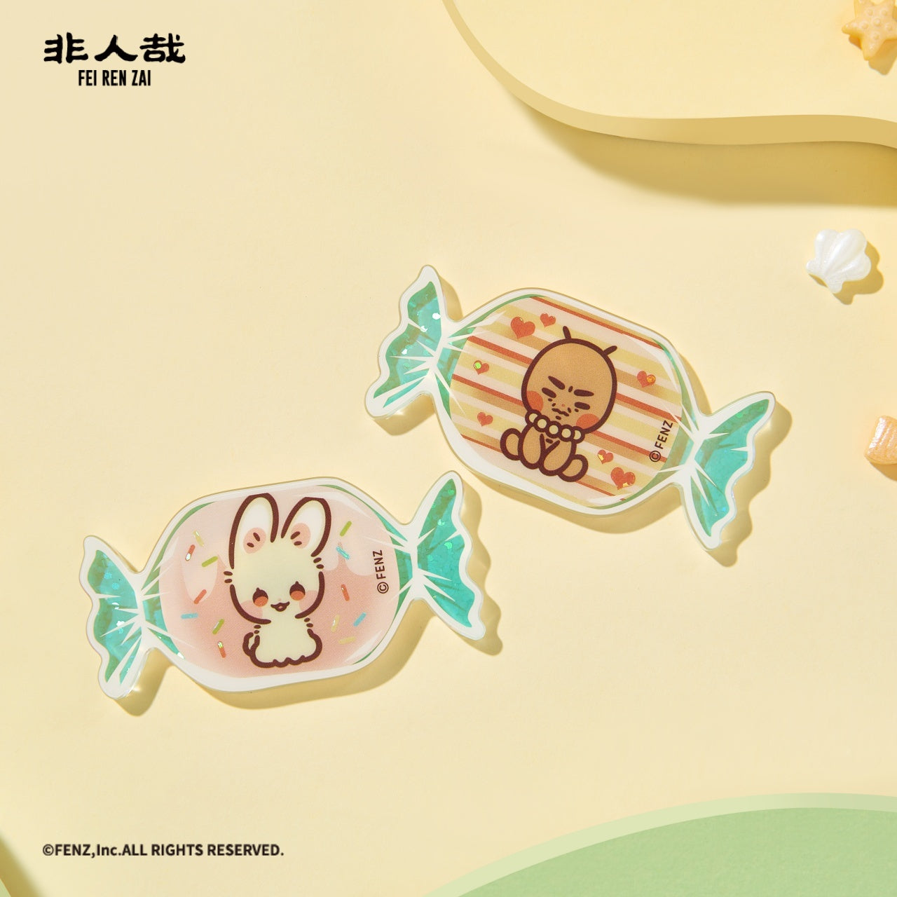 FEI REN ZAI - Candy on me Series 2 - Acrylic Fridge Magnet Blind Box