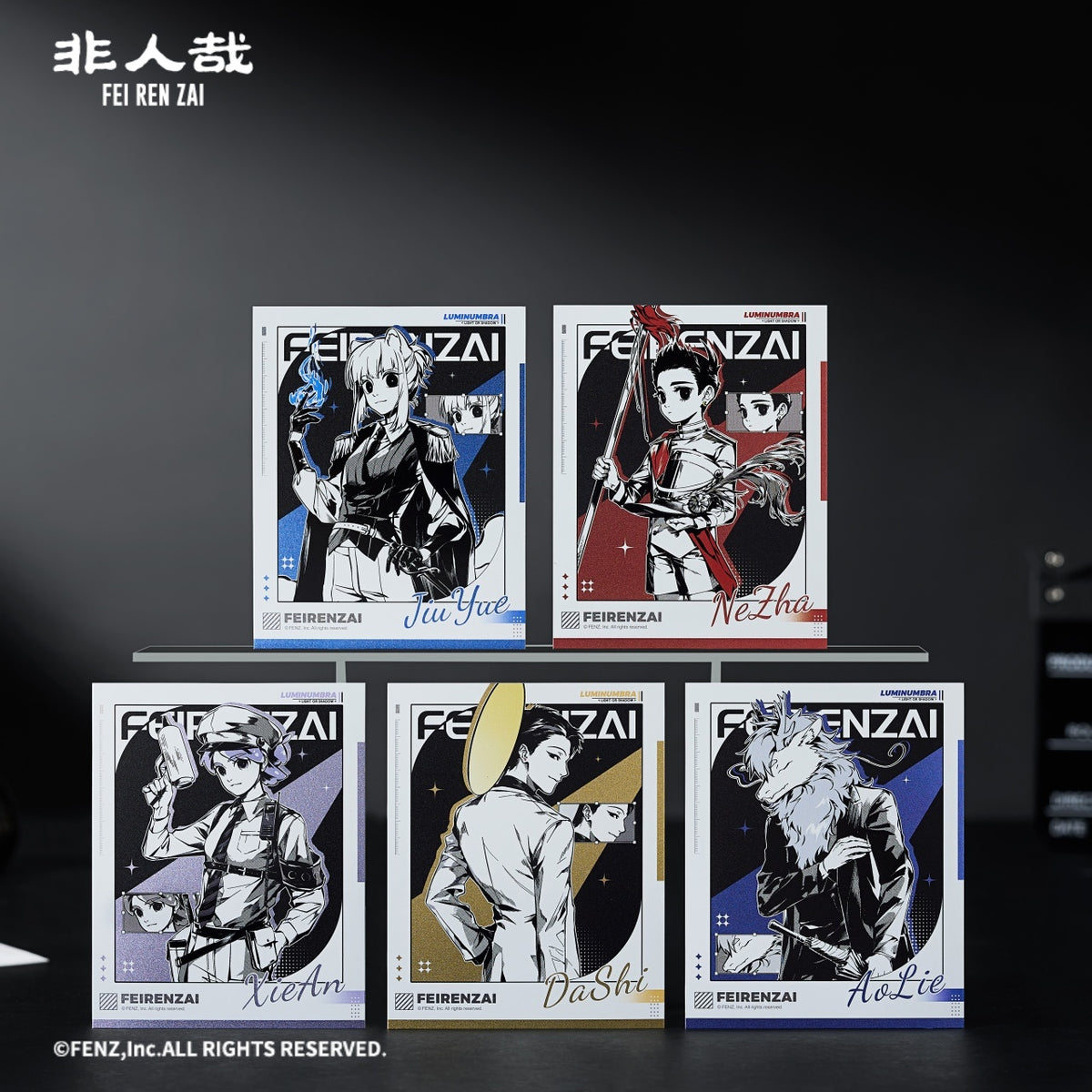 FEI REN ZAI Luminumbra Series Instant Photo-Style Trading Cards Blind Box