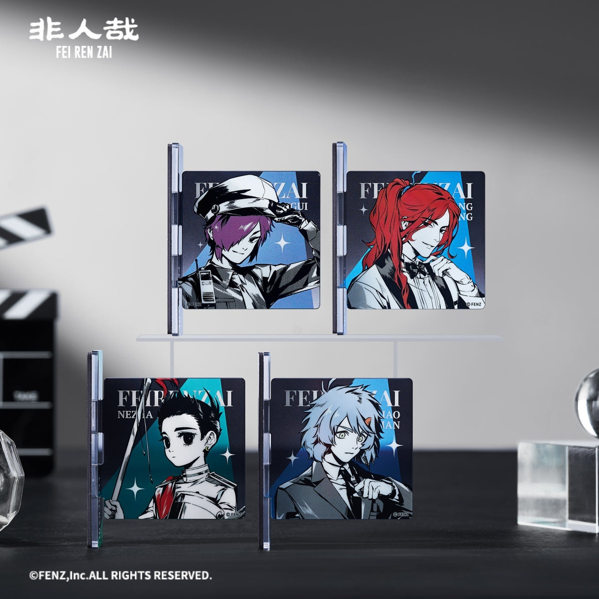 FEI REN ZAI Luminumbra Series Acrylic Fridge Magnet Blind Box