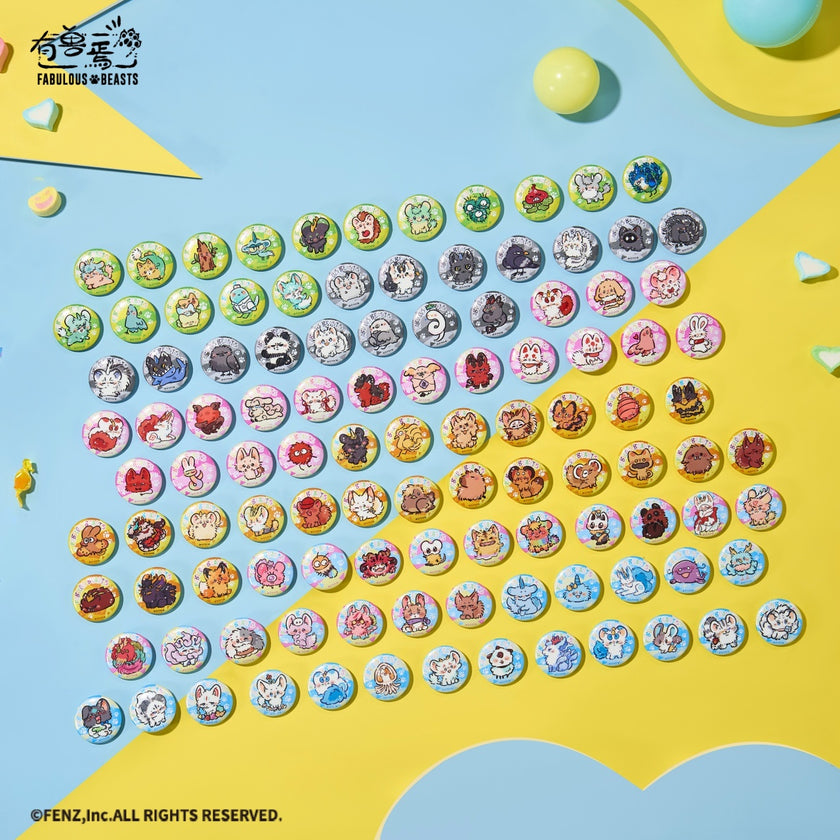 FABULOUS BEASTS-Popping Candy Series-Badge Blind Box