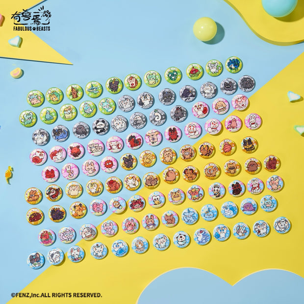 FABULOUS BEASTS-Popping Candy Series-Badge Blind Box