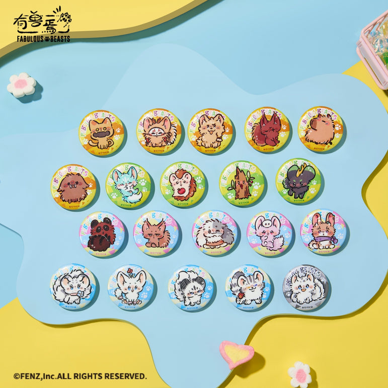 FABULOUS BEASTS-Popping Candy Series-Badge Blind Box