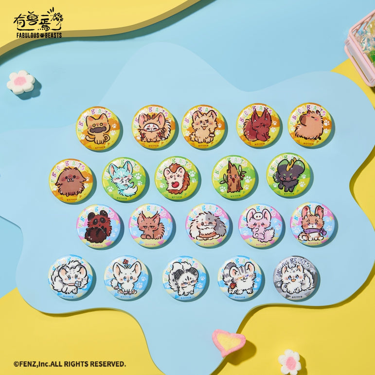 FABULOUS BEASTS-Popping Candy Series-Badge Blind Box