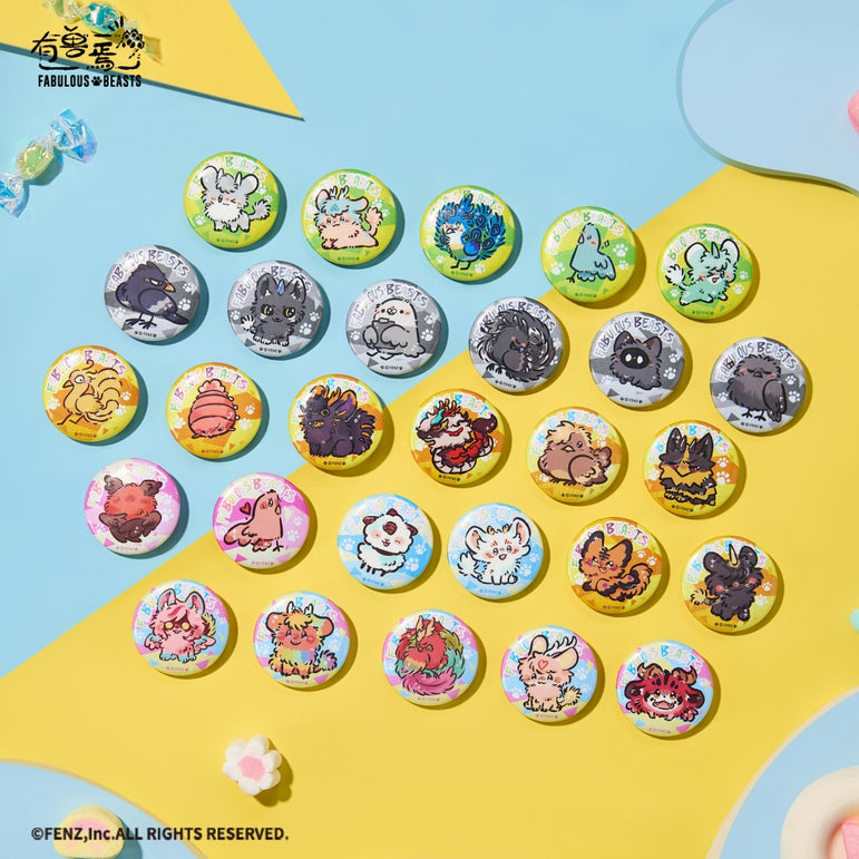 FABULOUS BEASTS-Popping Candy Series-Badge Blind Box