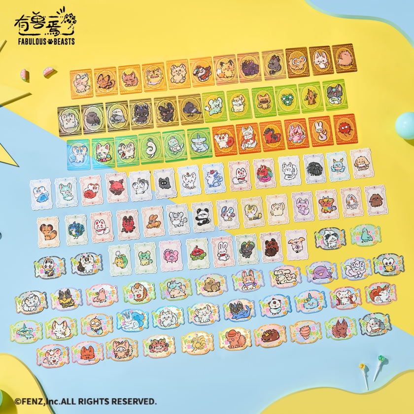 FABULOUS BEASTS-Popping Candy Series-Mini Card Blind Box