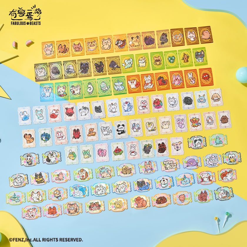 FABULOUS BEASTS-Popping Candy Series-Mini Card Blind Box