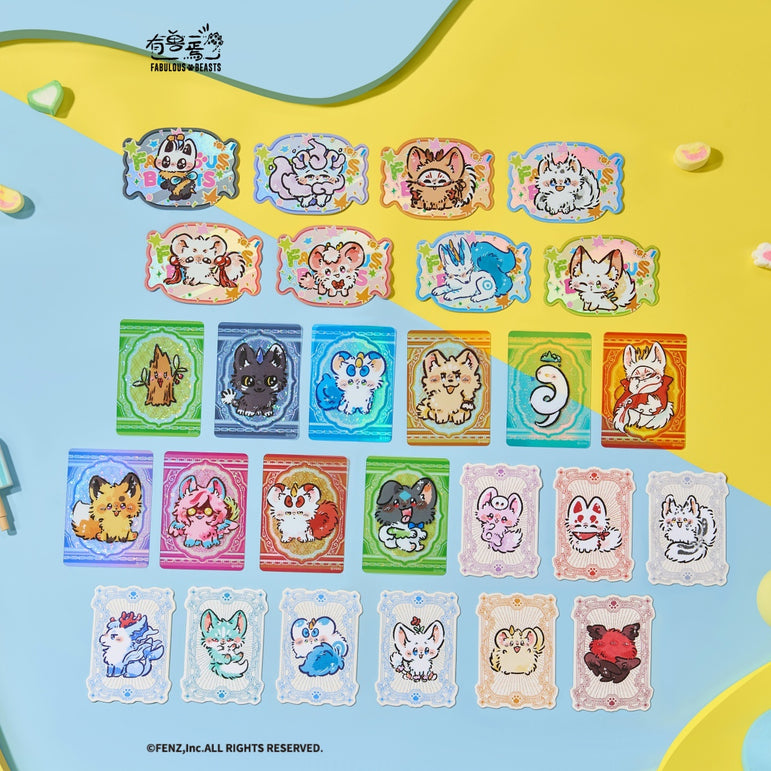 FABULOUS BEASTS-Popping Candy Series-Mini Card Blind Box