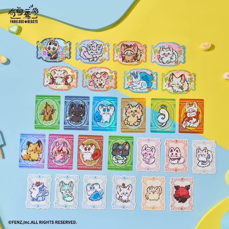 FABULOUS BEASTS-Popping Candy Series-Mini Card Blind Box