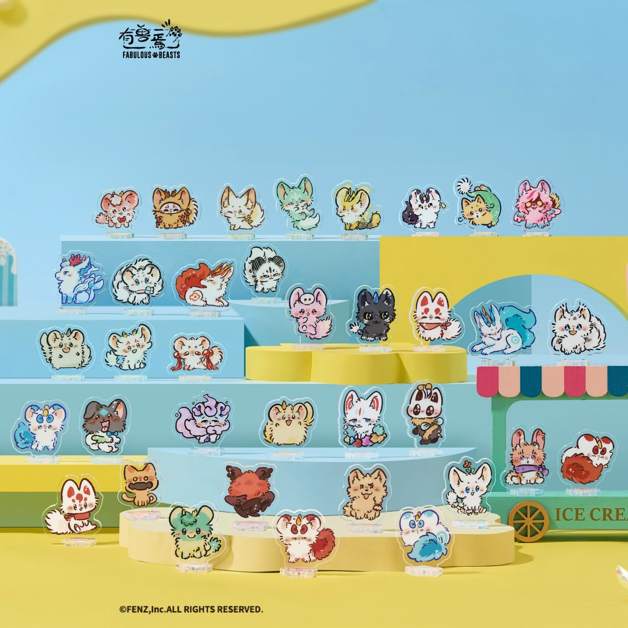FABULOUS BEASTS-Popping Candy Series-Acrylic Stand Blind Box