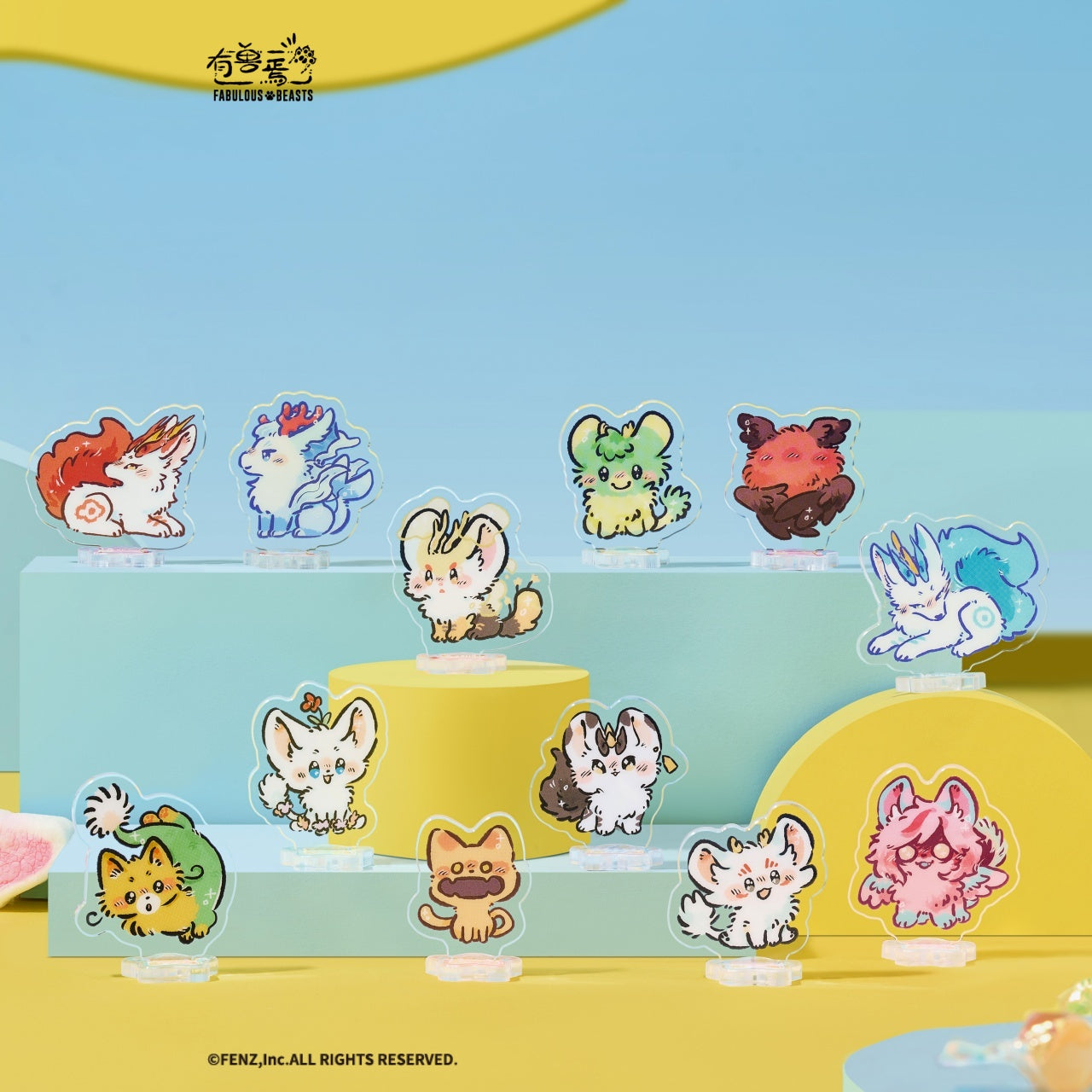 FABULOUS BEASTS-Popping Candy Series-Acrylic Stand Blind Box