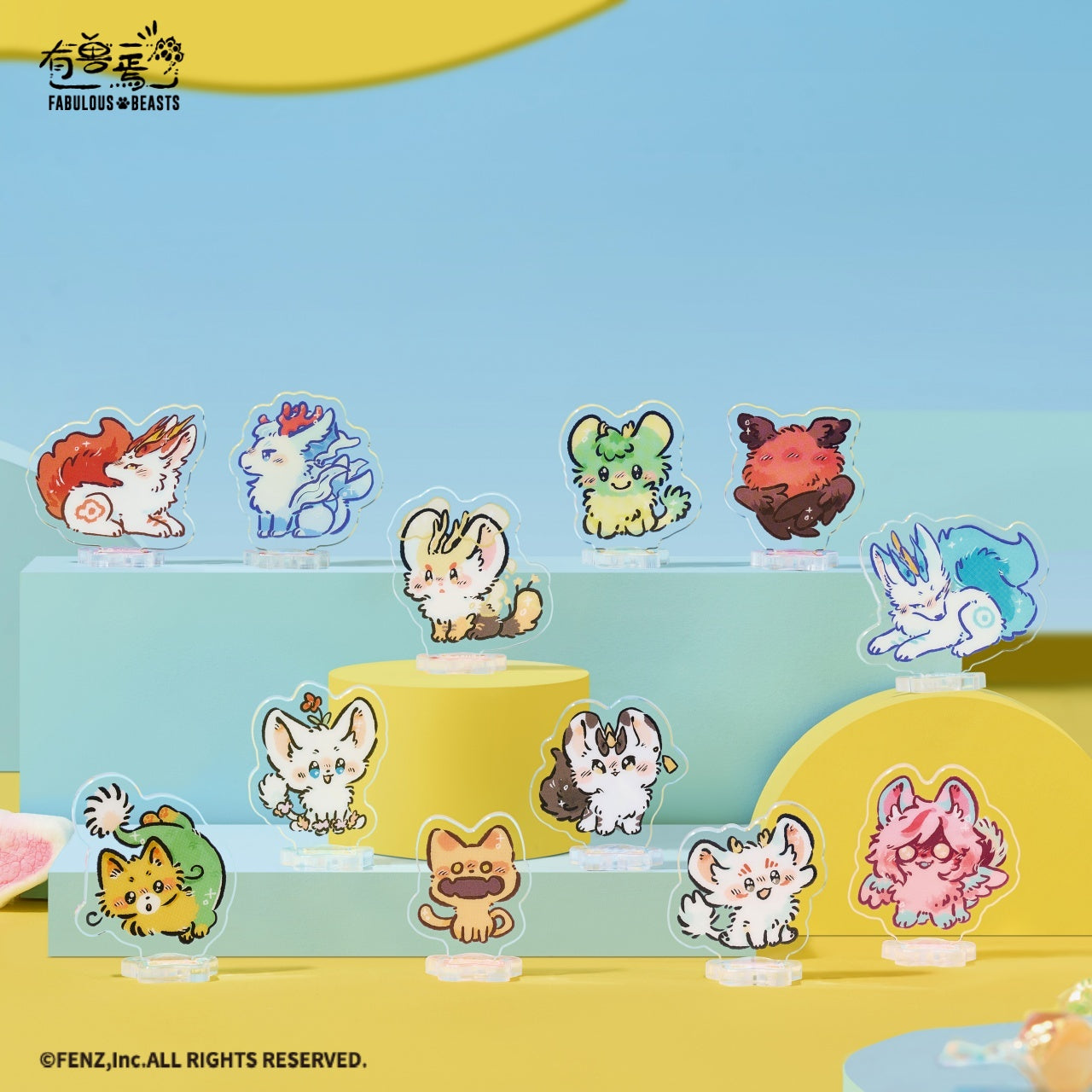 FABULOUS BEASTS-Popping Candy Series-Acrylic Stand Blind Box