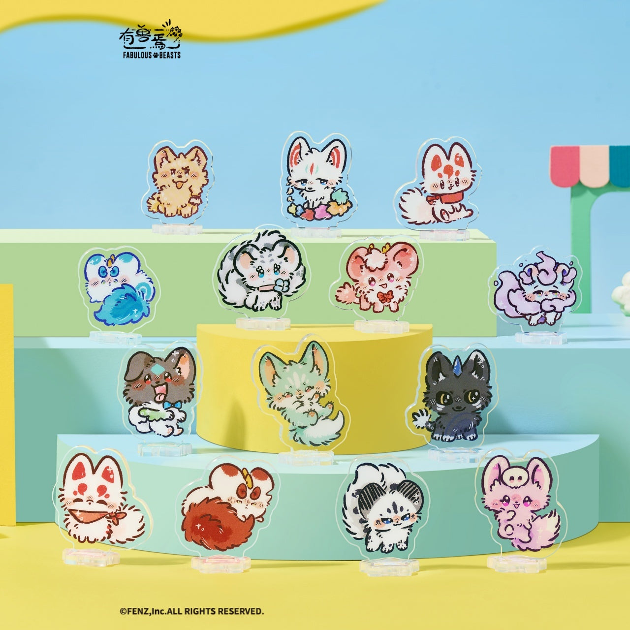FABULOUS BEASTS-Popping Candy Series-Acrylic Stand Blind Box