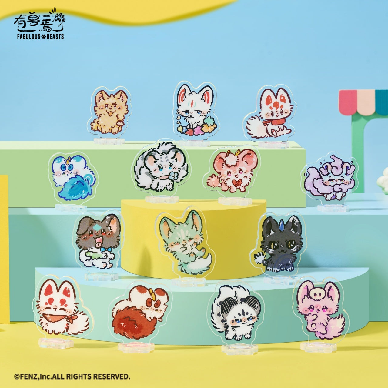 FABULOUS BEASTS-Popping Candy Series-Acrylic Stand Blind Box