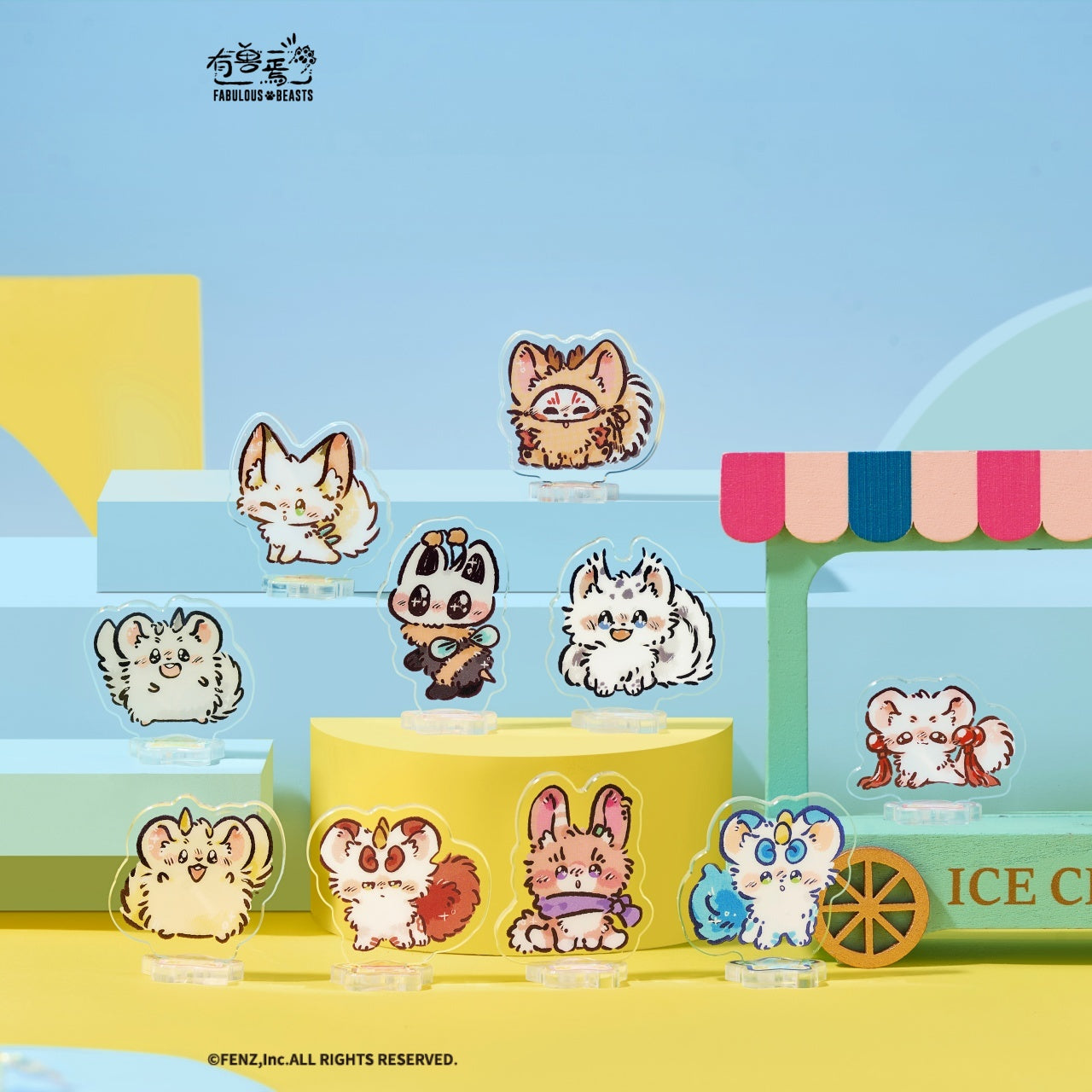 FABULOUS BEASTS-Popping Candy Series-Acrylic Stand Blind Box