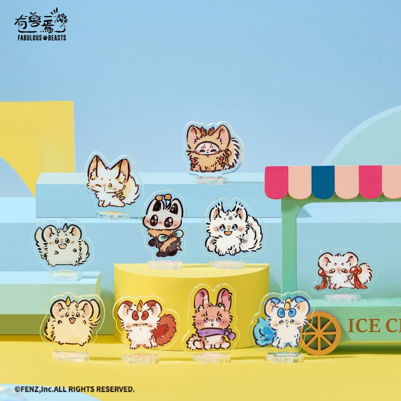 FABULOUS BEASTS-Popping Candy Series-Acrylic Stand Blind Box