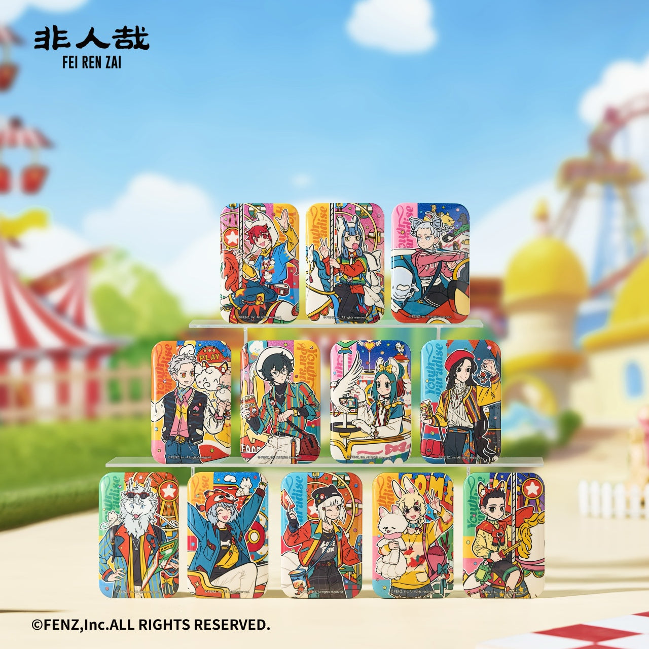 FEI REN ZAI Youth Paradise Badge Blind Box