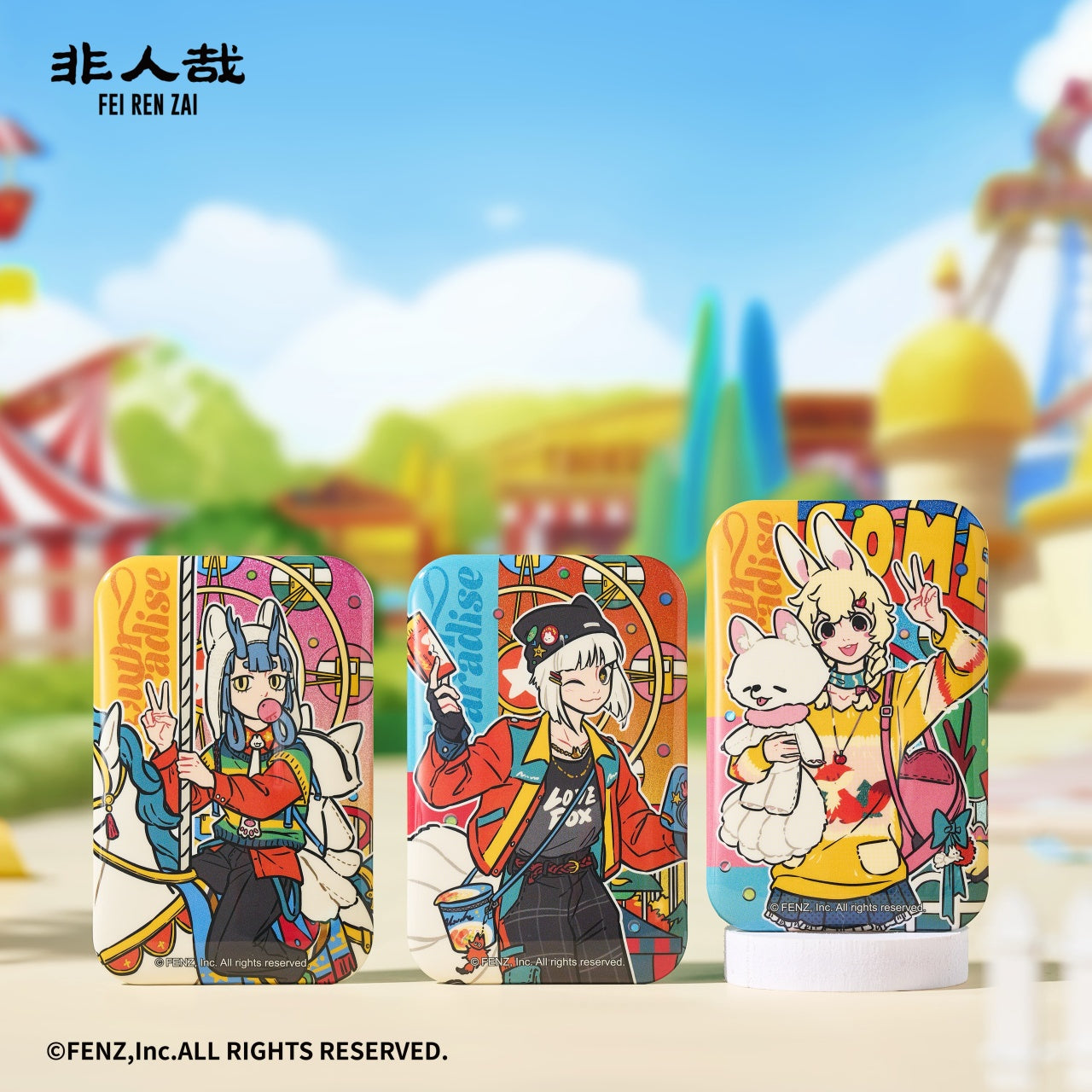 FEI REN ZAI Youth Paradise Badge Blind Box