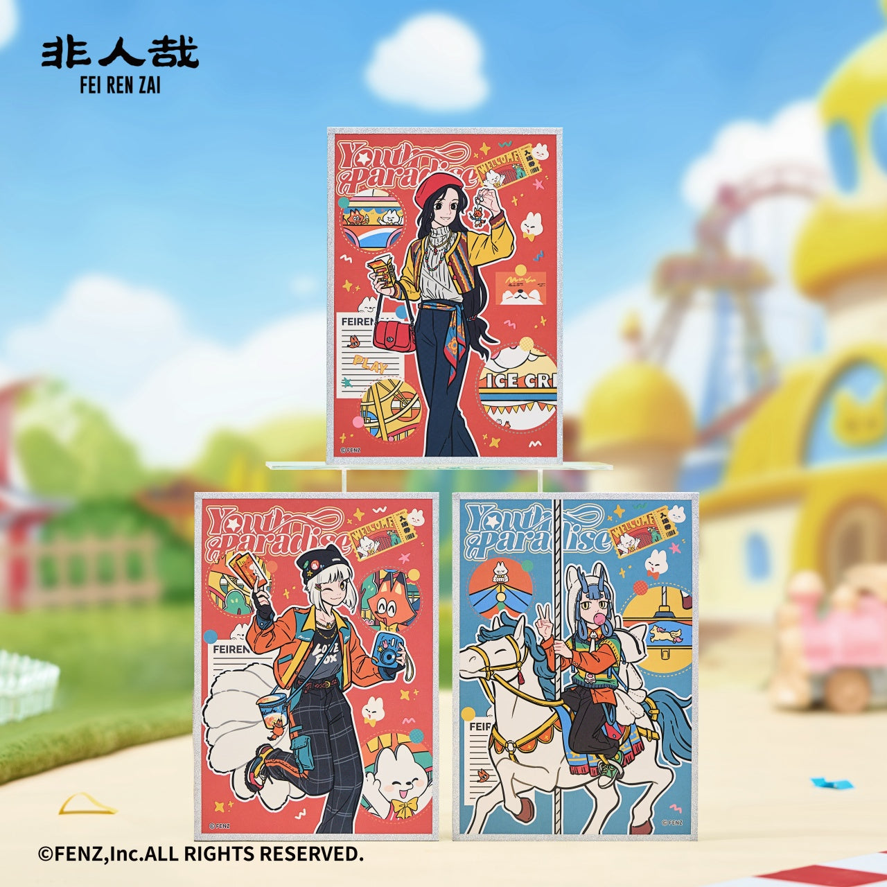 FEI REN ZAI Youth Paradise Shikishi Art Board Blind Box – FEI REN