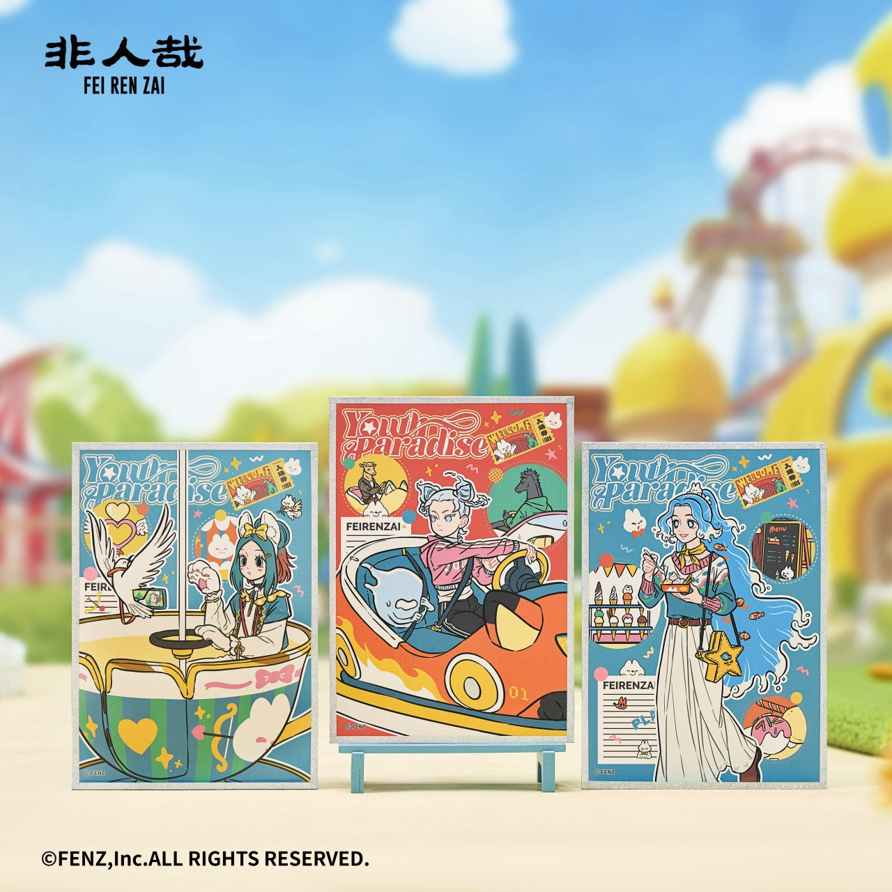 FEI REN ZAI Youth Paradise Shikishi Art Board Blind Box