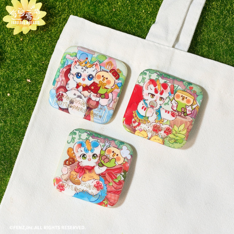 FABULOUS BEASTS × LITTLE PARROT BEBE - Badge Blind Box