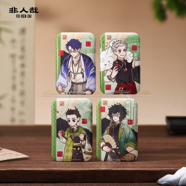 FEI REN ZAI x Xiling Seal Art Society Badge Blind Box