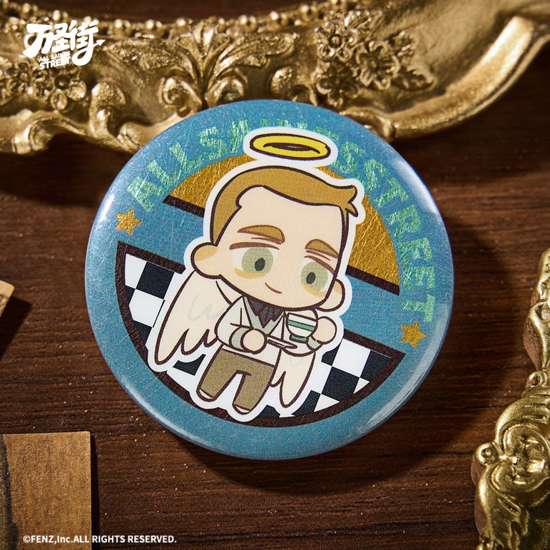 ALL SAINTS STREET Ancient Manor Secret Series Badge Blind Box Q Edition