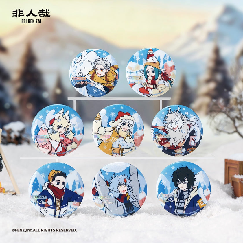FEIRENZAI-Warm Winter Charms Series-Badge Blind Box