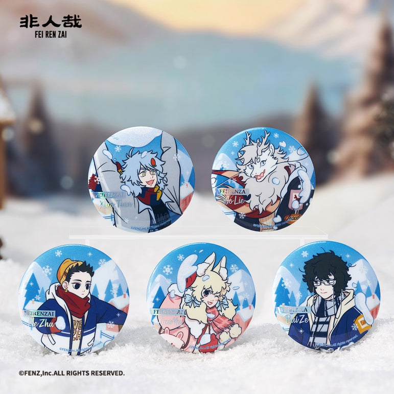 FEIRENZAI-Warm Winter Charms Series-Badge Blind Box