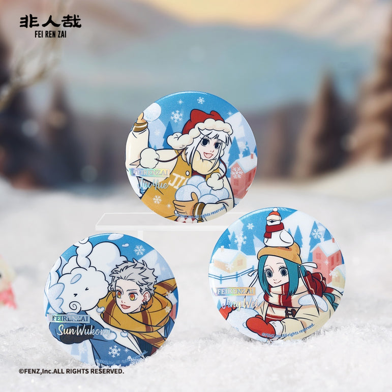 FEIRENZAI-Warm Winter Charms Series-Badge Blind Box