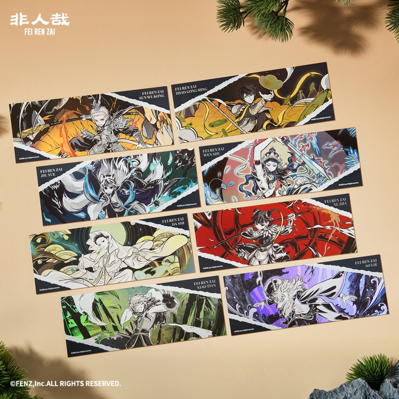 FEI REN ZAI - Ethereal·Pictured - Holographic Ticket Blind Box