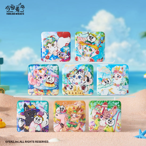FABULOUS BEASTS×CHIMITAN - Furryland Series -Badge Blind Box