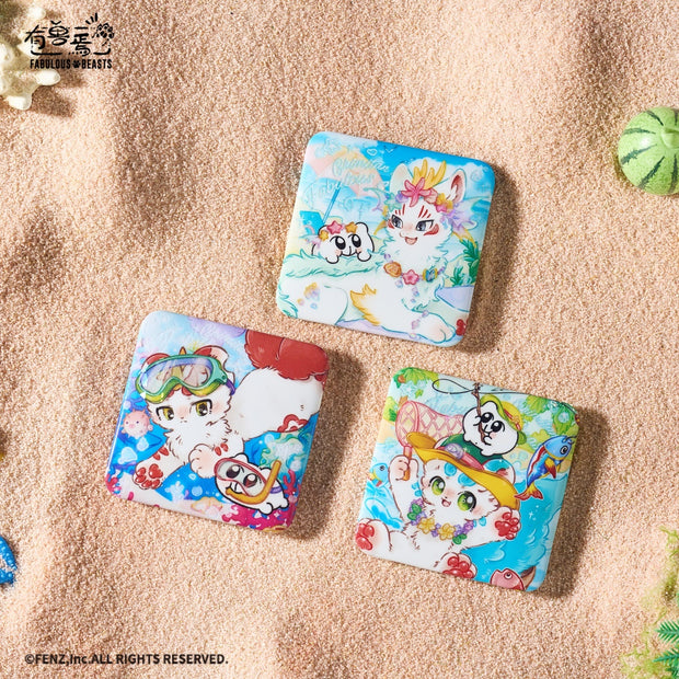 FABULOUS BEASTS×CHIMITAN - Furryland Series -Badge Blind Box