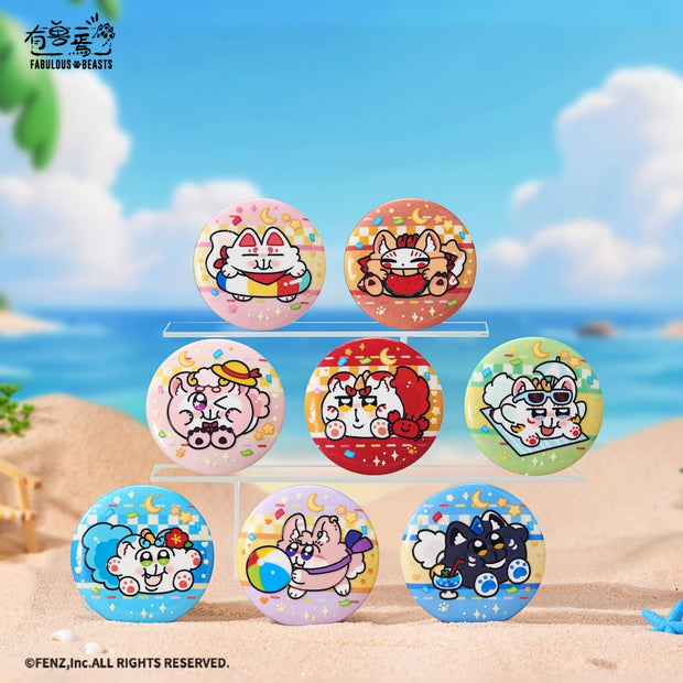 FABULOUS BEASTS×CHIMITAN-Furryland-Badge Blind Box-Q Edition