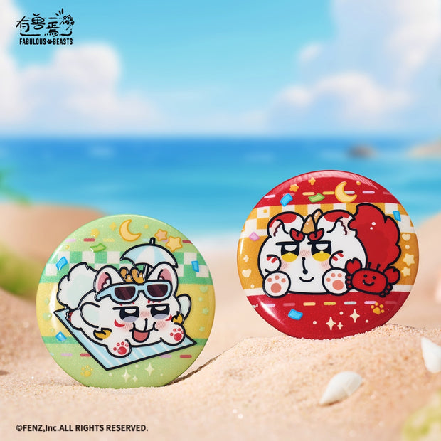 FABULOUS BEASTS×CHIMITAN-Furryland-Badge Blind Box-Q Edition