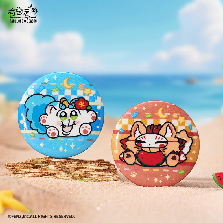 FABULOUS BEASTS×CHIMITAN-Furryland-Badge Blind Box-Q Edition