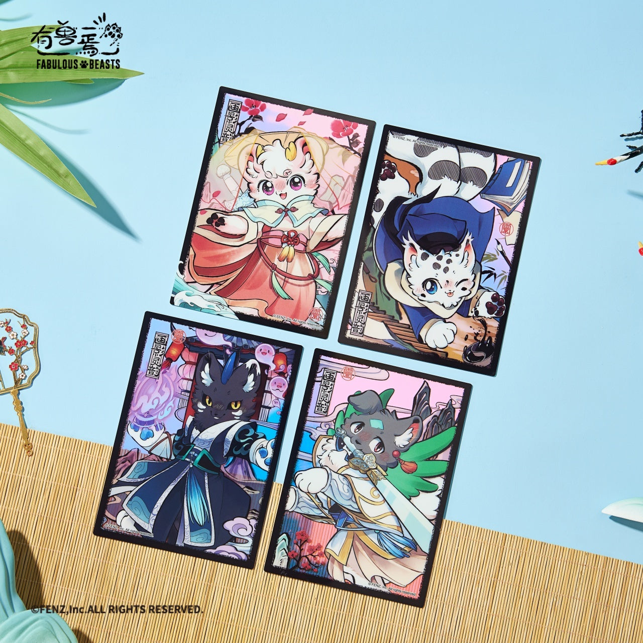 FABULOUS BEASTS-Ethereal Spirit-Clear Card Blind Box