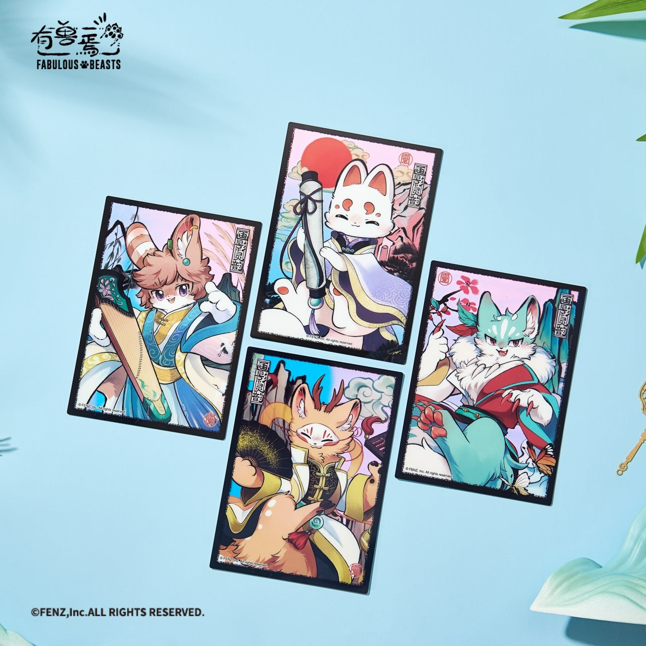 FABULOUS BEASTS-Ethereal Spirit-Clear Card Blind Box